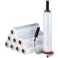 Stretch film, pallet and pallet container 