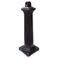 Black Groundskeeper Tuscan Smokers Cigarette Waste Bin - Rubbermaid