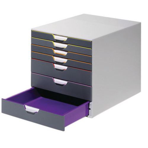 Varicolor filing unit - 7 drawers Varicolor filing unit - 7 drawers