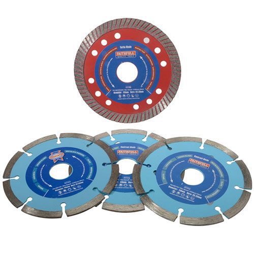 4 Piece Diamond Blade Set 4 Piece Diamond Blade Set